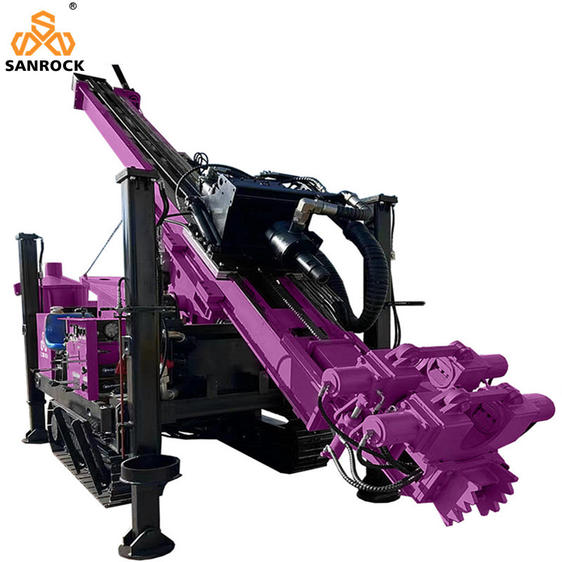 Crawler Reverse Circulation Drilling Machine Geological Exploration Core Drilling Rig