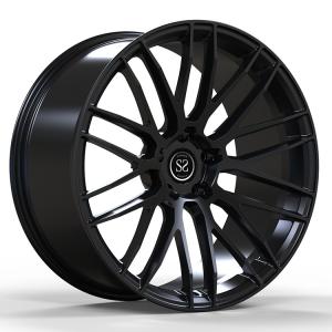 Quality Gloss Black 1 Piece 5 X112 Staggered Forged Aluminium Wheels 20 21 And 22 Inches For Bmw M5 5x112 wholesale
