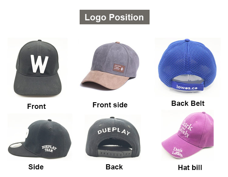 Cotton Custom Bucket Hat Design Your Own Embroidery Bucket Hat