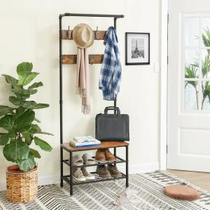 Quality Coat Rack and Bench for Entrance, Hallway Furniture, Industrial Design Furniture, HSR37BX wholesale