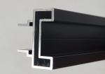 High Glossy 6063 T8 Aluminum Extruded Profile Wood Grain Surface