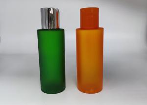 Quality 100Ml Clear Round Plastic Cosmetic Squeeze Bottle For Hair Oil wholesale