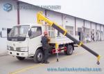 Knuckle Boom 1 Ton Crane Mounted Truck 4230mm Max Working Radius