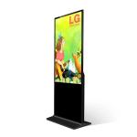100 Inch Floor Standing Digital Signage Cms Free Standing Kiosk Smart Tempered