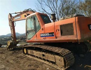 Quality good cheap used doosan dh220-7/dh225-7 Korea Original dh220-5/used doosan dh225-7 excavator made in korea for sale wholesale
