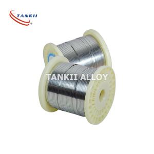 Quality High temperature Flat / Ribbon Wire Nicr Alloy N8/2.4869/Chromel A/ Nichrome V For Electric Furnaces wholesale