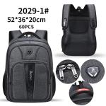 Male Polyester Nylon Travel Backpack Waterproof 20 Inch Laptop Bag Men
