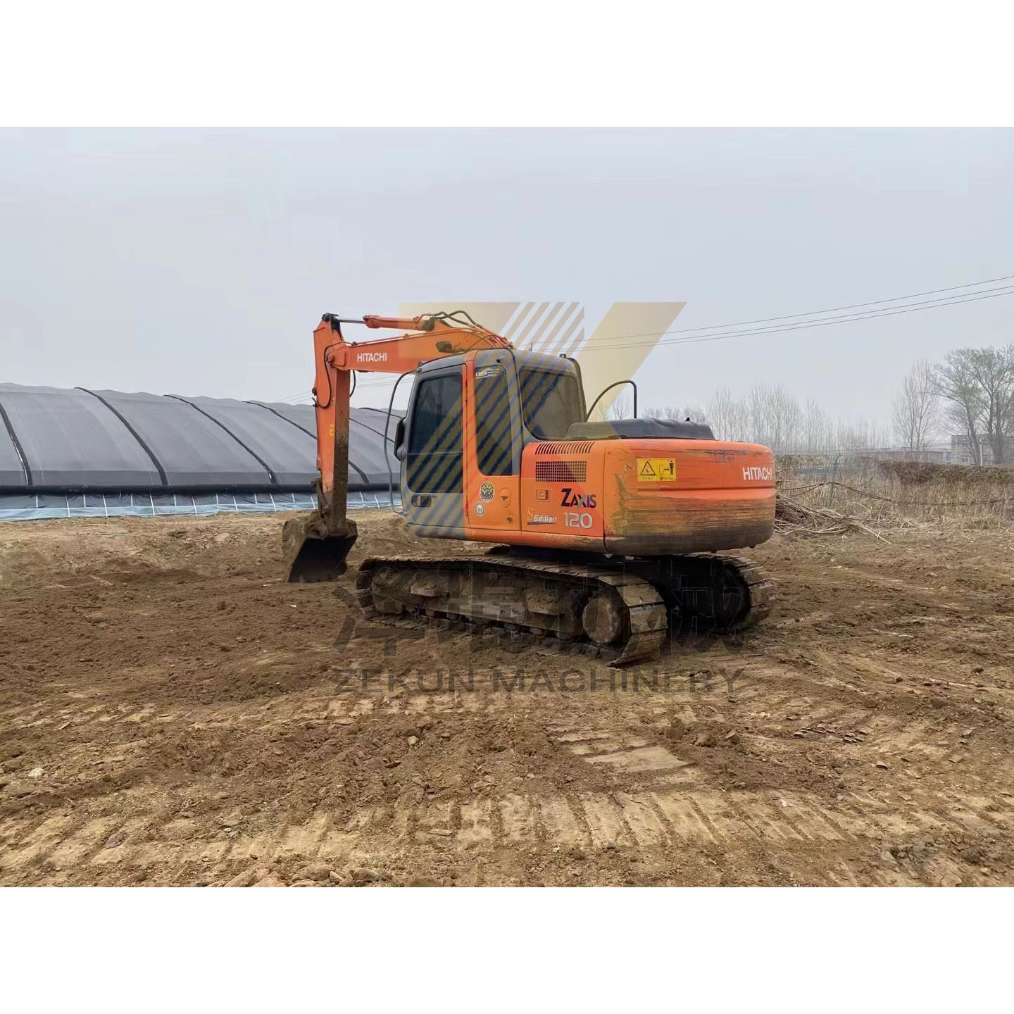 Secondhand Hitachi ZX120-6 EX-1 -2 120 Mini Excavator with Other Hydraulic Cylinder