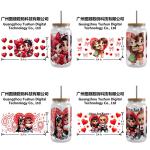 UVDTF packaging custom UV transfer stickers 16oz cup sleeve 20oz stickers DTF