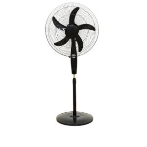 Quality AC DC 16 / 18 Inch Rechargeable Solar Powered Fan For Home With LED Light wholesale