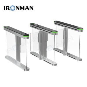 Quality Entrance Security Glass Swing Turnstile Gate Access Control System wholesale