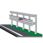 Hot Dip Galvanized W Beam Highway Guardrail for Exported Road Traffic Safety