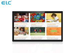 China 27 Inch Touch Screen Tablet Pc , Wall Mount Digital Signage All In One on sale