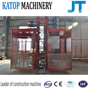 Quality China double cages 2 tons SC200/200 hydraulic construction elevator for sale wholesale