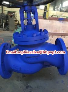 Quality PN40 cast steel bellows globe valve made in China wholesale