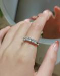Oval Eternal Lab Grown Diamond Rings For Wedding Gift Proposal Ring
