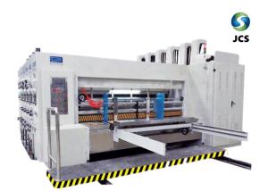 Quality Flexo Corrugated Box Printing Machine With Rotary Die Cutting Machine wholesale