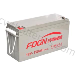 Quality Deep Cycle Marine Solar Batteries Replacement 12V 150Ah For RV Solar Systems wholesale