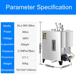 Quality Thermal Energy Savings Industrial Electric Steam Generator 36kw Electric wholesale