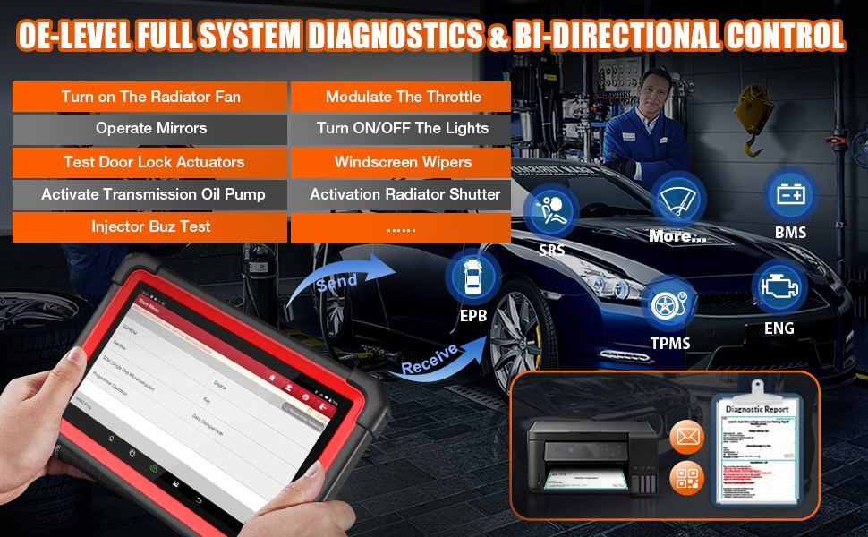 2024 Launch X431 IMMO Plus Key Programmer 3-in-1 IMMO Clone Diagnostics Functions Global Version