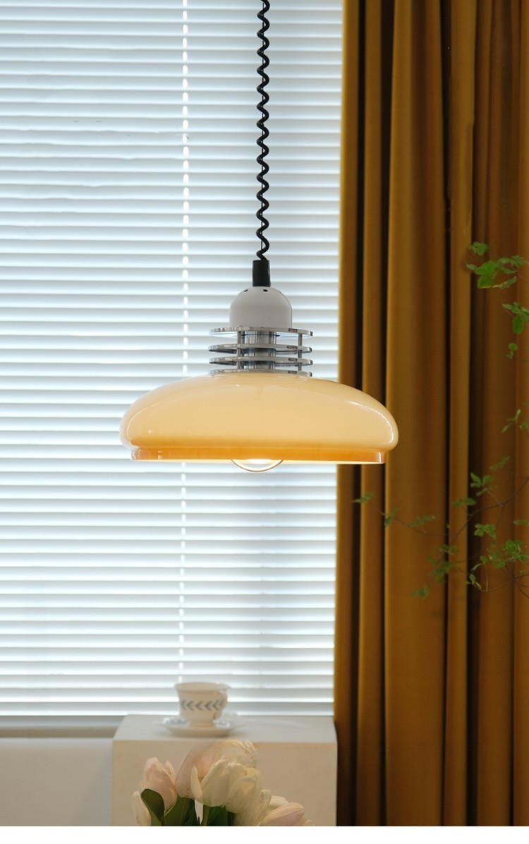 Nordic Retractable pendant light Retro Bauhaus lamp(WH-AP-583)